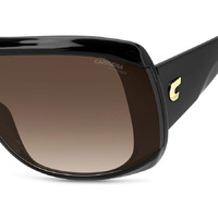 Carrera 3007/S 80S HA 99 Black White / Brown Gradient Lenses