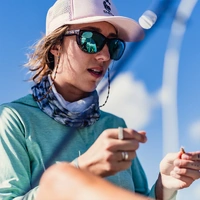 Smith Shoal JBW QG 58 Sky Tortoise / Blue Mirror Chromapop Polarised Lenses