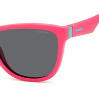Polaroid Kids PLD 8056/S 8KJ M9 49 Matte Pink / Grey Polarised Lenses