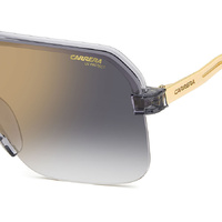 Carrera 1066/S KB7 FQ 63 Grey / Grey Gradient Gold Mirror Lenses