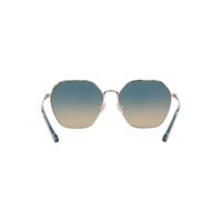 Coach C7998 HC7132 900579-58 Shiny Light Gold / Blue Yellow Gradient Lenses
