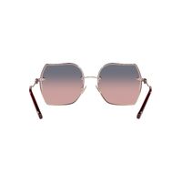Coach HC7146BD 93310J-60 Shiny Rose Gold / Plum Purple Scarlet Gradient Lenses