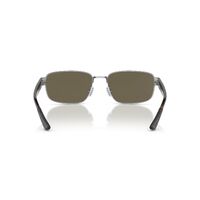 Coach CH579 HC7149 90043-59 Shiny Gunmetal / Brown Lenses