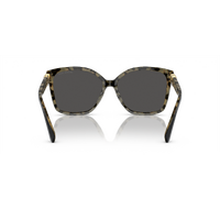 Michael Kors Malia MK2201 395087-58 Black w Amber Tortoise / Dark Grey Solid Lenses