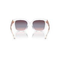 Coach CR611 HC8392U 51110J-53 Transparent Clear / Purple Blue Pink Gradient Lenses