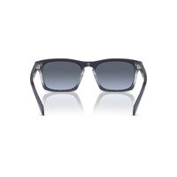 Coach CR628 HC8397U 58168F-57 Blue Gradient / Smoke Blue Gradient Lenses