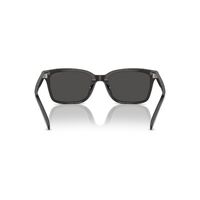 Coach CR630 HC8398U 581787-54 Transparent Dark Grey / Grey Lenses