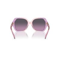 Coach HC8404U 581390-56 Amethyst w Pink Gradient / Purple Gradient Lenses