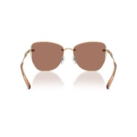 Michael Kors Beijing MK1158D 101403-59 Shiny Light Gold / Light Brown Lenses