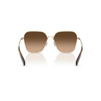 Coach CW189 HC7168 900574-58 Shiny Light Gold / Brown Gradient Lenses