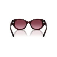 Coach CW194 HC8407U 53938H-52 Milky Burgundy / Berry Gradient Lenses
