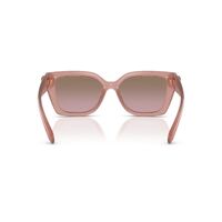 Coach CW195 HC8408U 583914-55 Milky Buff / Brown Rose Gradient Lenses