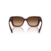 Coach CW195 HC8408U 584174-55 Milky Hazelnut / Brown Gradient Lenses