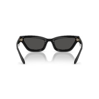 Coach CAD28 HC8420U 500287-55 Black / Grey Solid Lenses