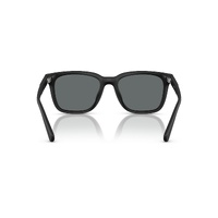 Coach CAD81 HC8426U 500281-54 Matte Black / Grey Solid Polarised Lenses