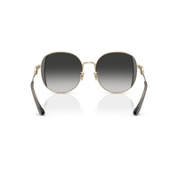 Coach CAD73 HC7176B 90053C-54 Shiny Light Gold w Smoke / Grey Gradient Lenses