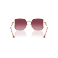 Coach CAD72 HC7177B 93318H-51 Shiny Rose Gold w Rose / Berry Gradient Lenses