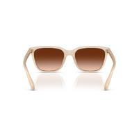 Coach CAE86 HC8429D 588374-56 Milky Coconut / Brown Gradient Lenses