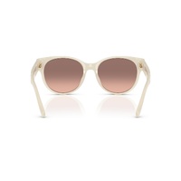 Coach CAE87 HC8430D 588513-56 Milky White / Brown Pink Gradient Lenses