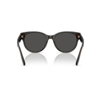Coach CAE87 HC8430D 589787-56 Transparent Dark Grey / Grey Solid Lenses