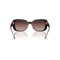 Coach CD472 HC8352 5781E2-54 Black w Blush / Brown Purple Gradient Lenses