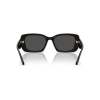 Coach CBY82 HC8435U 500287-54 Black / Grey Solid Lenses