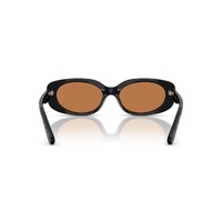 Coach CBY84 HC8443D 500273-54 Black / Amber Solid Lenses