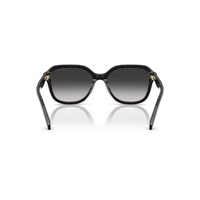 Coach CBY87 HC8437U 50023C-53 Black / Grey Gradient Lenses