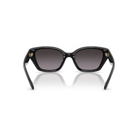 Coach CBY91 HC8434U 5002F4-53 Black / Grey Gradient Polarised Lenses