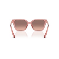 Michael Kors Piedmont MK2263U 310113-56 Pink Transparent / Pink w Dark Brown Gradient Lenses