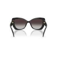Michael Kors Atlanta MK2258U 40348G-55 Black Horn / Light Grey Gradient Lenses