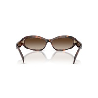 Michael Kors Wilmington MK2260D 403113-54 Luggage Tortoise / Smoke Gradient Lenses