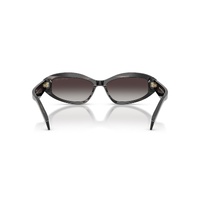 Michael Kors Wilmington MK2260D 40348G-54 Black Horn / Light Grey Gradient Lenses