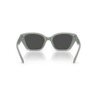 Coach CBY91 HC8434U 592487-53 Industrial Grey / Grey Solid Lenses