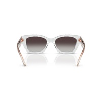 Coach CDP49 HC8451U 59358G-54 Transparent Grey / Grey Gradient Lenses