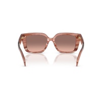 Michael Kors Santo Domingo MK2275BU 405613-52 Pink Horn / Brown Pink Lenses