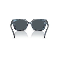 Michael Kors Santo Domingo MK2275BU 405487-54 Denim Horn / Blue Lenses