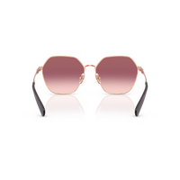Coach CFU05 HC7194 94077W-58 Shiny Rose Gold / Violet Gradient Lenses