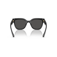 Coach CFT88 HC8460U 500287-51 Black / Grey Solid Lenses