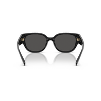 Coach CFU17 HC8469D 500287-54 Black / Grey Solid Lenses