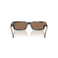 Michael Kors Split MK2296U 394573-56 Black Camo Tortoise / Brown Lenses