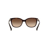 Coach HC8132 529113-57 Dark Tortoise / Dark Brown Gradient Lenses