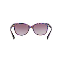 Coach L109 HC8132 52888H-57 Purple Confetti Tortoise / Purple Gradient Lenses