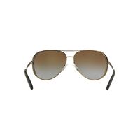 Michael Kors Chelsea MK5004 1014T5-59 Gold w Brown / Brown Gradient Polarised Lenses