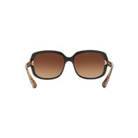 Coach L149 HC8169 535313-57 Black / Brown Gradient Lenses