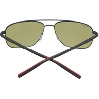 Serengeti Tellaro 8818 Shiny Black & Red / 555nm Polarised Photochromic Lenses