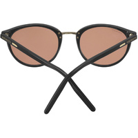 Serengeti Elyna 8846 Shiny Black / Drivers Gold Polarised Photochromic Lenses