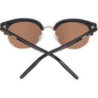 Serengeti Lela 8939 Shiny Black w Shiny Gold / Drivers Gold Polarised Photochromic Lenses