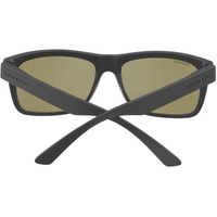 Serengeti Positano 8982 Matte Black / 555nm Blue Polarised Photochromic Lenses