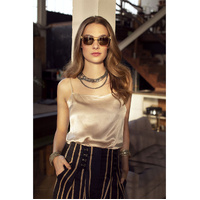 Serengeti Winona SS528002 Champagne Translucent / Drivers Gold Polarised Photochromic Lenses